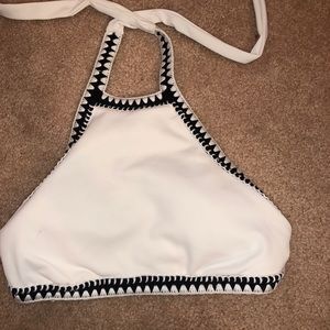 White swim top